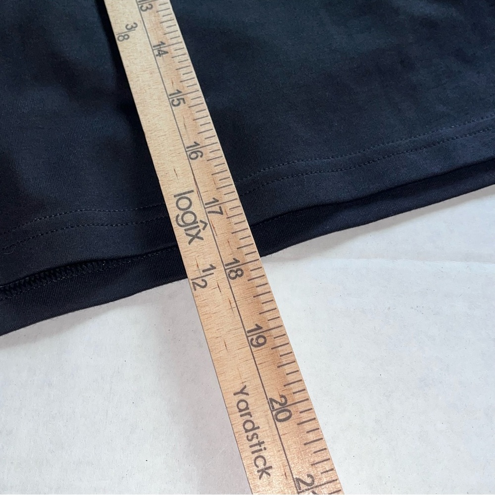 Croft & Barrow Black Midrise Large Easy Pull On Skort New with Tags - Picture 8 of 12